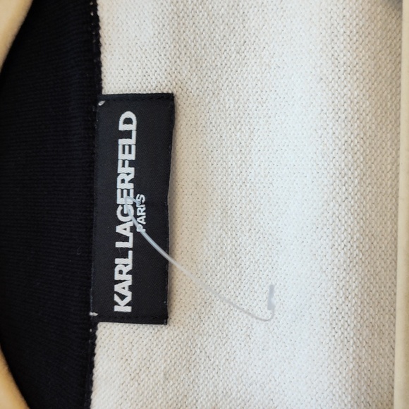 KL Paris, Cardigan, Karl Motif Applique. Oversized. Large. - Picture 6 of 6